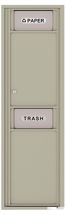 Versatile ™ 4C Trash/Recycling Bin - 15-Doors High