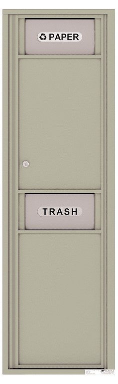Versatile ™ 4C Trash/Recycling Bin - 15-Doors High