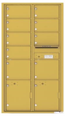 Gold Speck 4C16D-09 Florence 4C USPS Approved Mailbox Wall Mounted