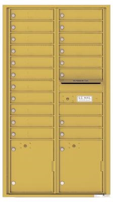 Gold Speck 4C16D-19 Florence Horizontal Wall Mounted 4C USPS Approved Mailbox