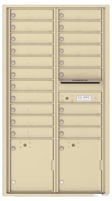 20 Tenant Versatile Mailbox in Sandstone