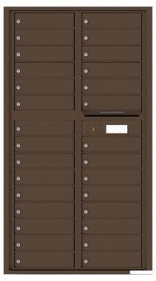 29 Door Private Delivery Florence 4C16D-29 4C Horizontal Mailbox