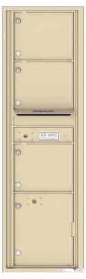USPS Approved 4C Florence 4C16S-03 Horizontal Mailbox with 4 Doors