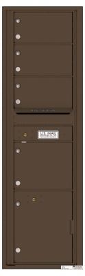 4 Door Florence 4C16S-04 4C Horizontal Mailbox