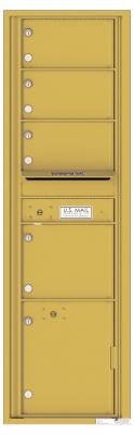 Gold Speck Florence 4C16S-04 4C Horizontal Mailbox for Multi Family Residences