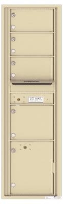 4C Horizontal Florence 4C16S-04 Mailbox for Apartment Complexes