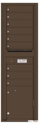 9 Door Florence 4C16S-09 Commercial 4C Horizontal Mailbox