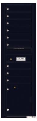 Single Stack 9 Door 4C16S-09 Florence 4C Horizontal Wall Mounted Mailbox