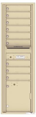 9 Door Florence 4C16S-09 4C Indoor Horizontal Mailbox