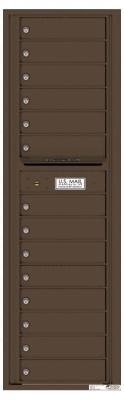Private Delivery 4C16S-14 Indoor Commercial Horizontal Mailbox