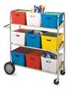 Mobile Mail Tote Carts