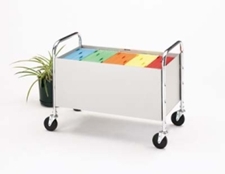 Roll Away Solid Bin Cart