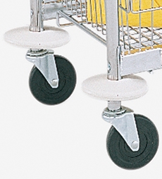 5" Donut Bumpers for Mail Carts (Pair)