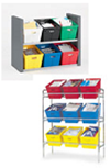 Mail Tote Racks & Sorters