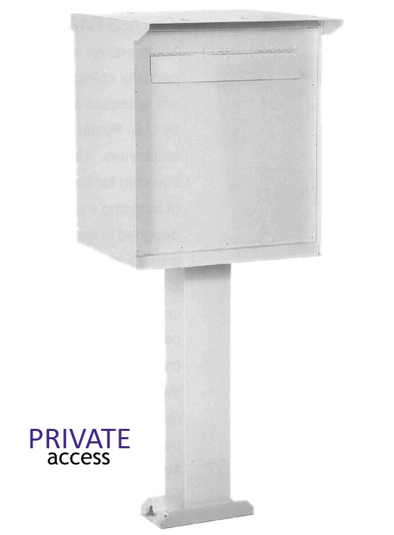 Large Pedestal Drop Box US Mail Supply Americas Mailbox Headquarters