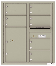 Versatile ™ 4C Mailbox – 10-Doors High – 6 Tenant Mailboxes