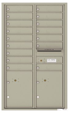 Versatile ™ 4C Mailbox – 14-Doors High – 16 Tenant Mailboxes