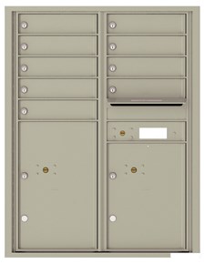 Versatile ™ 4C Mailbox – 11-Doors High – 9 Tenant Mailboxes