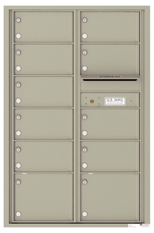 Versatile ™ 4C Mailbox – 13-Doors High – 11 Mailboxes (Private Use)