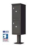 Outdoor Pedestal Parcel Lockers