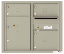 Versatile ™ 4C Mailbox – 7-Doors High – 3 Tenant Mailboxes