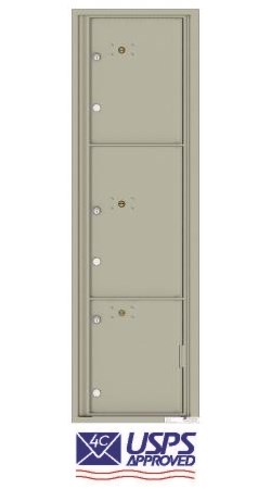 Florence 4C16S-3P 3 Parcel Locker 4C Commercial Mailbox