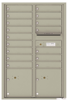 Versatile ™ 4C Mailbox – 13-Doors High – 16 Tenant Mailboxes