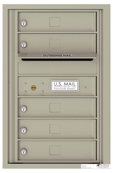 Versatile ™ 4C Mailbox – 7-Doors High – 5 Tenant Mailboxes