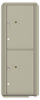 Versatile ™ 4C Mailbox – 12-Doors High – 2 Parcel Lockers Postal Grey