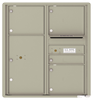 Versatile ™ 4C Mailbox – 9-Doors High – 4 Tenant Mailboxes