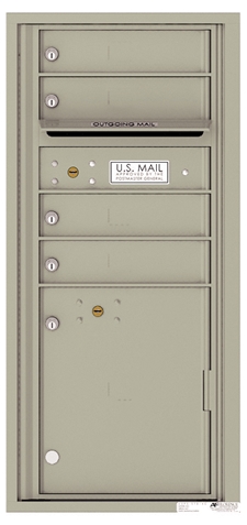 Versatile ™ 4C Mailbox – ADA Max Height – 4 Tenant Mailboxes