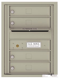 Versatile ™ 4C Mailbox – 6-Doors High – 4 Tenant Mailboxes