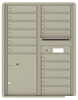 Versatile ™ 4C Mailbox – 11-Doors High – 15 Tenant Mailboxes