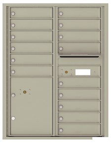 Versatile ™ 4C Mailbox – 11-Doors High – 15 Tenant Mailboxes