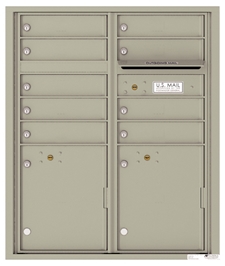 Versatile ™ 4C Mailbox – ADA Max Height – 9 Tenant Mailboxes