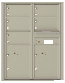Versatile ™ 4C Mailbox – 11-Doors High – 5 Tenant Mailboxes