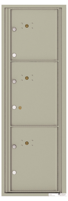 Versatile ™ 4C Mailbox – 14-Doors High – 3 Parcel Lockers