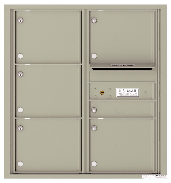 Versatile ™ 4C Mailbox – 9-Doors High – 6 Tenant Mailboxes