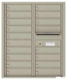 4C Horizontal, 10-Door High USPS-Approved versatile™ Mailboxes