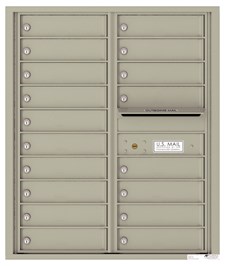 Versatile ™ 4C Mailbox – 10-Doors High – 18 Tenant Mailboxes