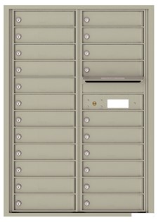 Versatile ™ 4C Mailbox – 12-Doors High – 22 Mailboxes (Private Use)