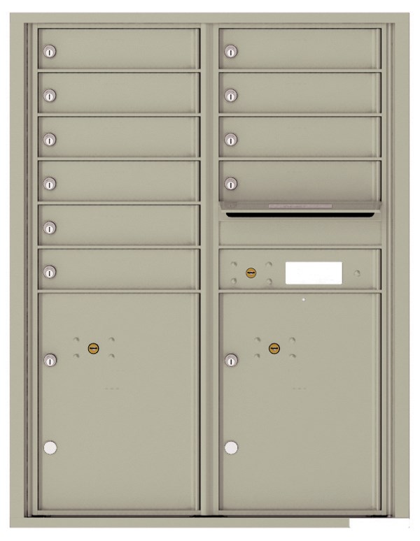 Versatile ™ 4C Mailbox – 11-Doors High – 10 Tenant Mailboxes