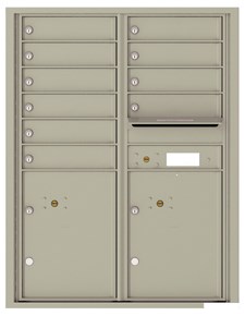 Versatile ™ 4C Mailbox – 11-Doors High – 10 Tenant Mailboxes