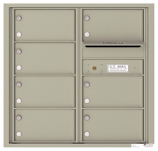 Versatile ™ 4C Mailbox – 8-Doors High – 7 Tenant Mailboxes