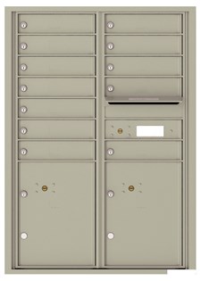 Versatile ™ 4C Mailbox – 12-Doors High – 12 Tenant Mailboxes