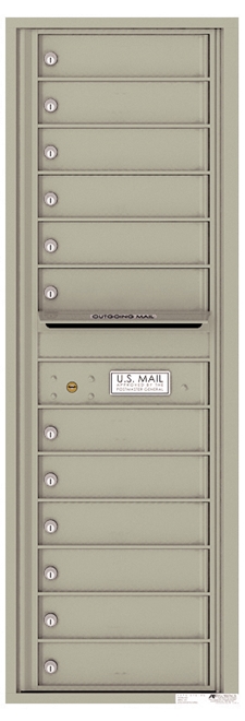 Versatile ™ 4C Mailbox – 14-Doors High – 12 Mailboxes (Private Use)