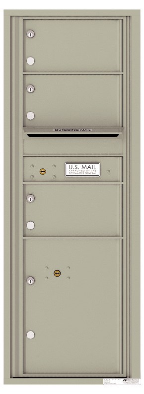 Versatile ™ 4C Mailbox – 13-Doors High – 3 Tenant Mailboxes