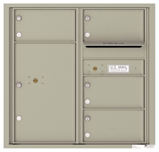 Versatile ™ 4C Mailbox – 8-Doors High – 4 Tenant Mailboxes