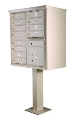 USPS Approved 12 Door Cluster Mailbox