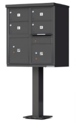 USPS Approved 4 Door Cluster Mailbox